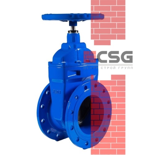 Задвижка чугунная 30ч6бр Ду150 Ру10 Китай, DN 150