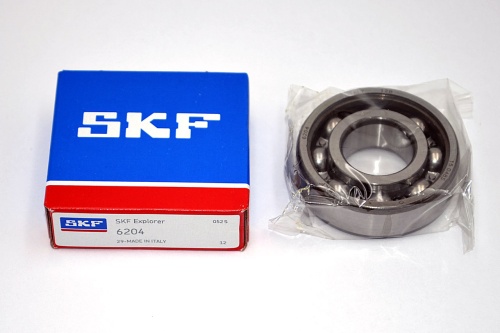Подшипник SKF 6204 (204) 20*47*14мм (шт)