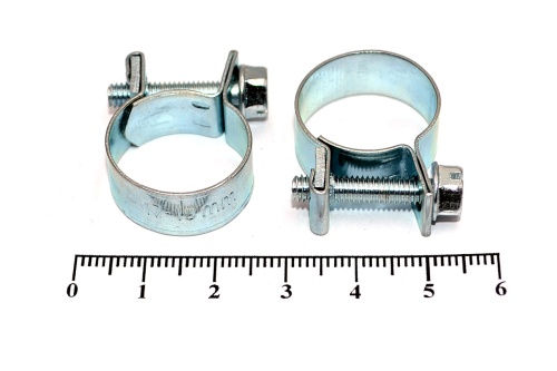 Хомут винтовой MINI 17-19/9 W1