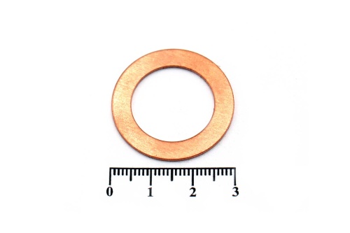 Шайба медная 20х30х1.0