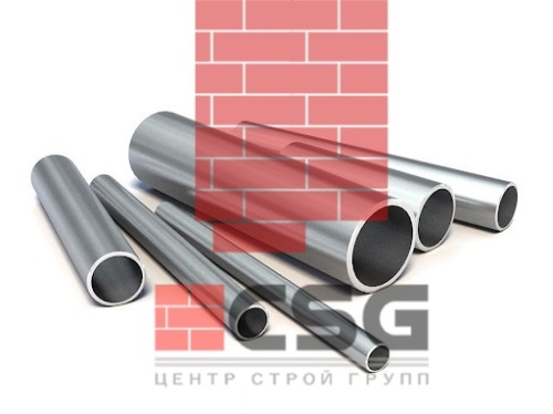 Трубы электросварные оцинкованные 57х3, длина 12 м